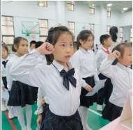 你好，少先队！——半岛卓立小学2023春季学期新队员入队考核